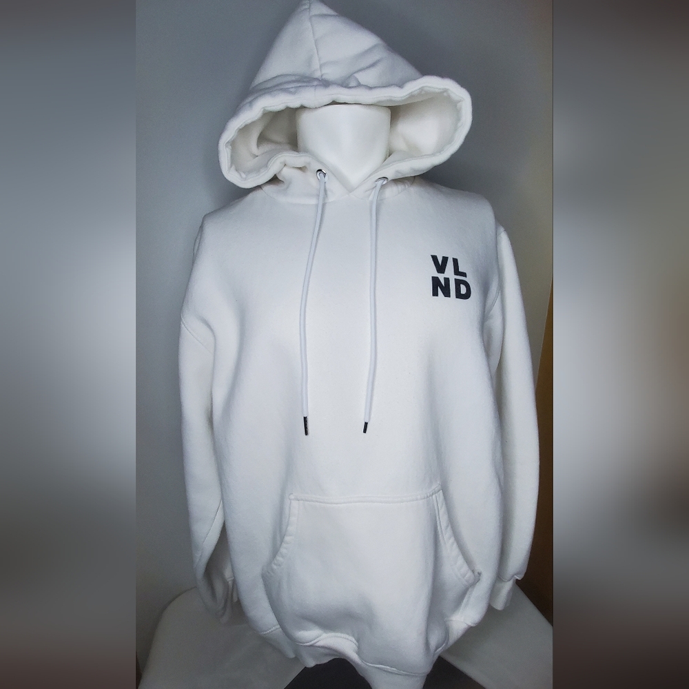 Viceland XL White Sweatshirt With Hoodie